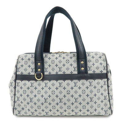 LOUIS VUITTON Monogram Mini Lin Navy Josephine GM