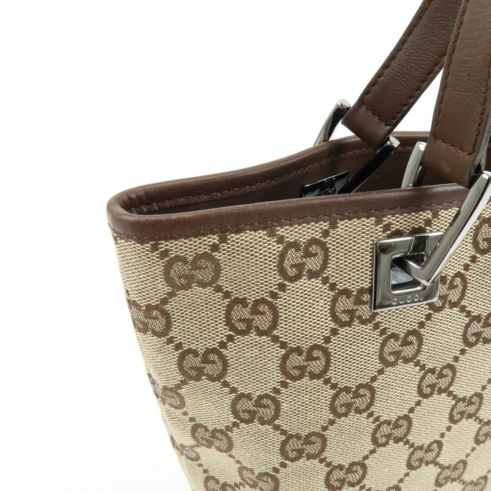 Gucci Tote Bag - Beige, GG Canvas and Leather