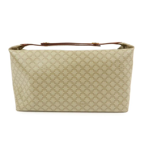 Celine Macadam Hand Bag - Beige, PVC Leather