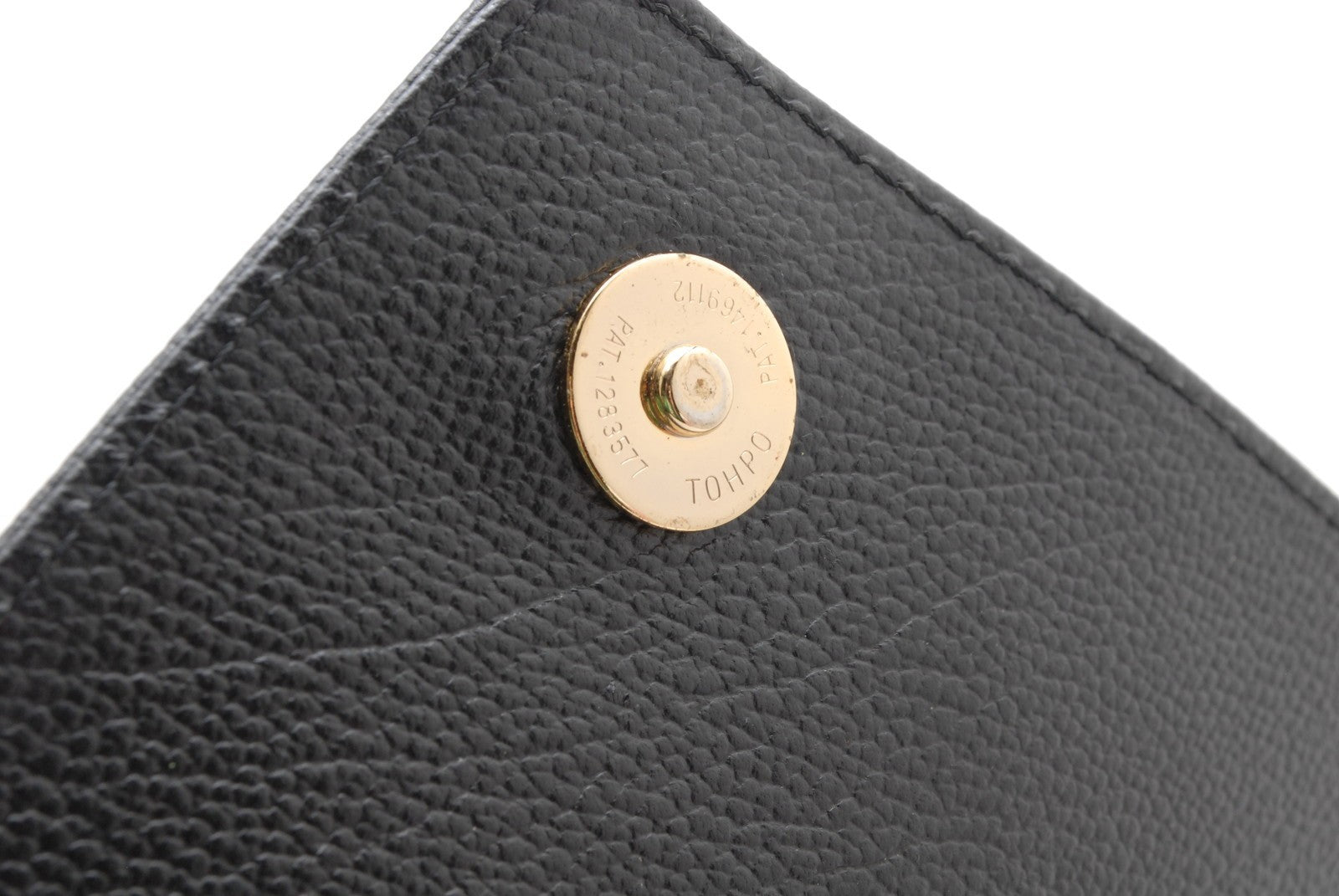 Saint Laurent YSL Envelope Shoulder Bag - Black, Leather