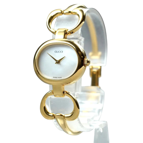 Gucci 1600 Wristwatch - White, Stainless Steel