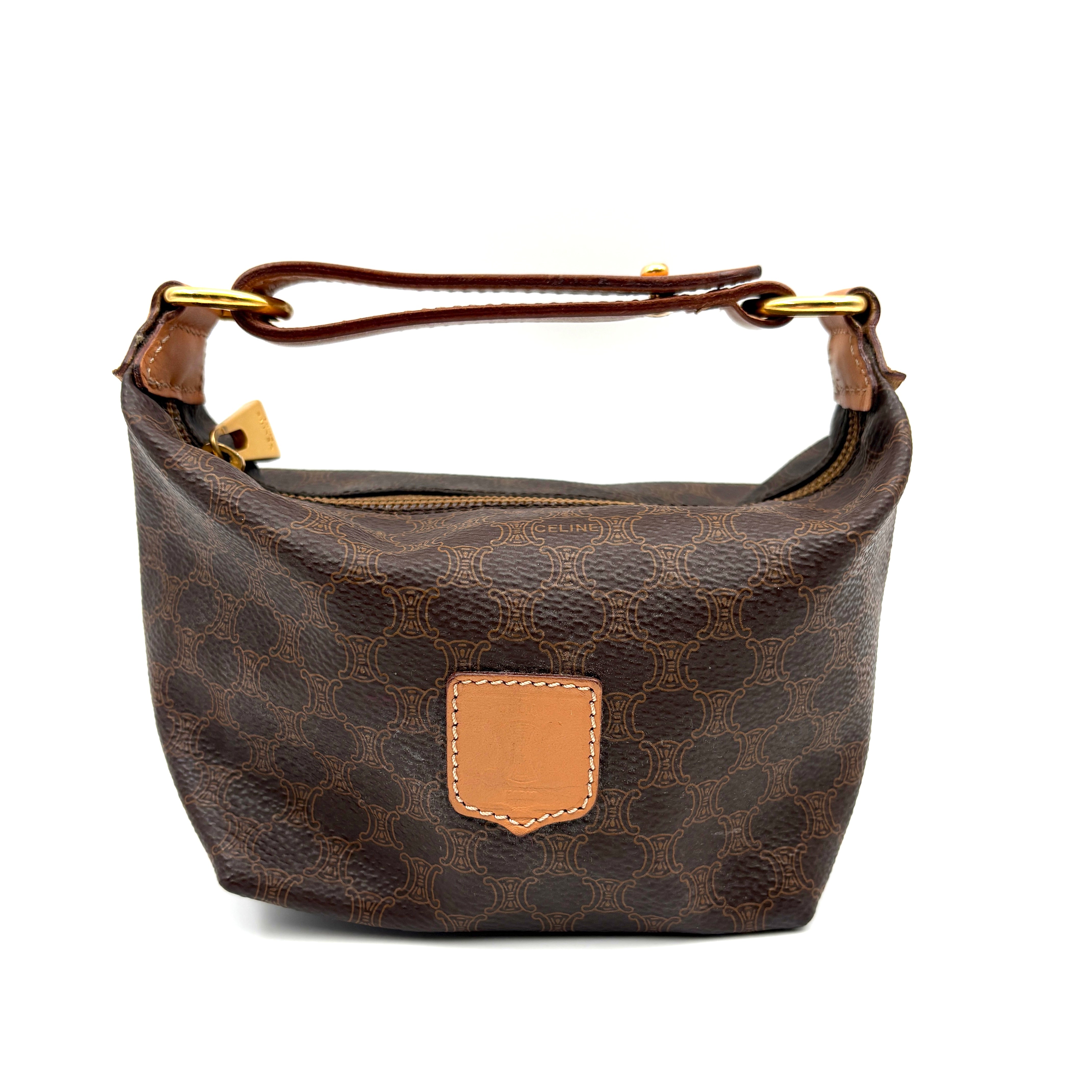 Celine Pochette brown Macadam