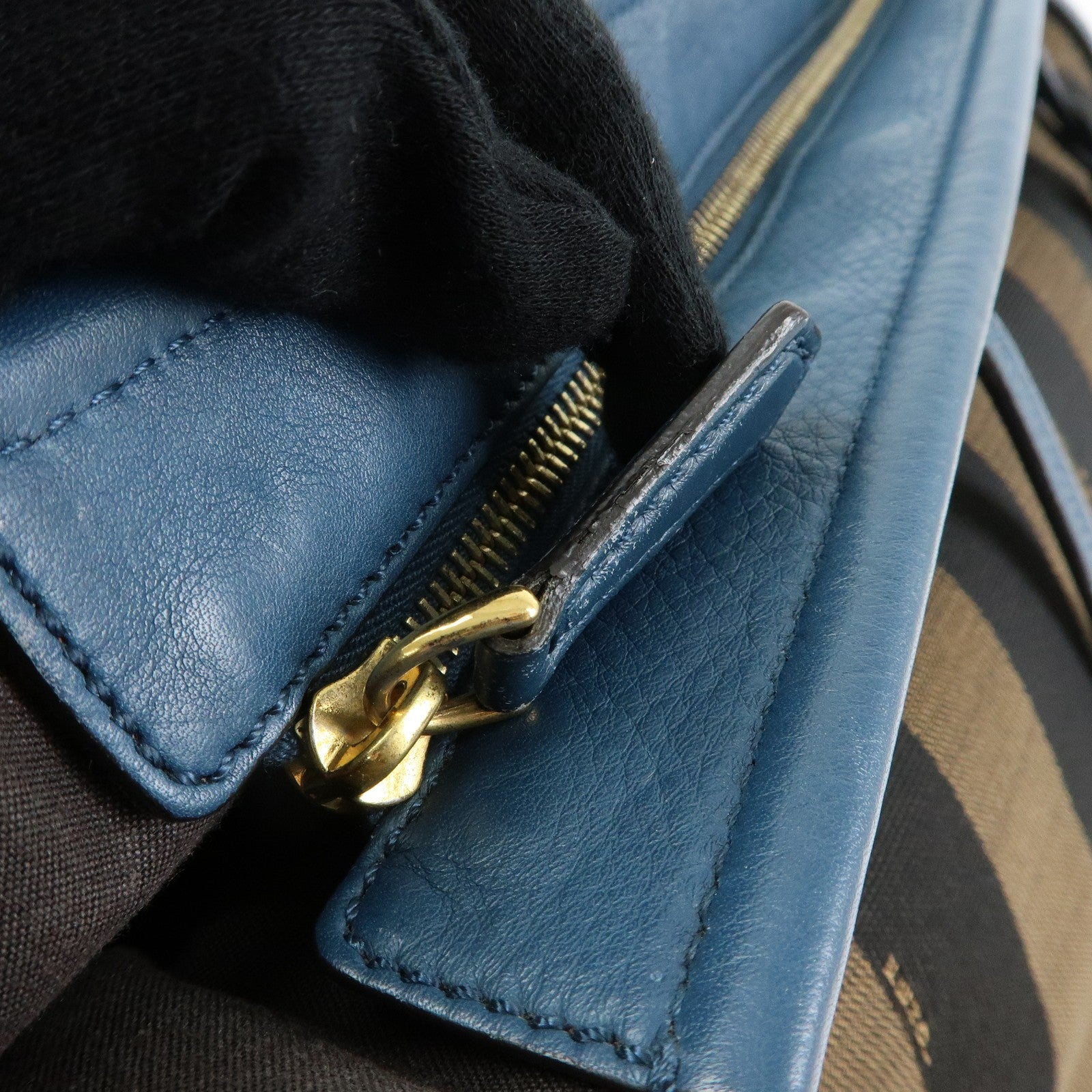 Fendi Tote Bag - Brown, Canvas Leather