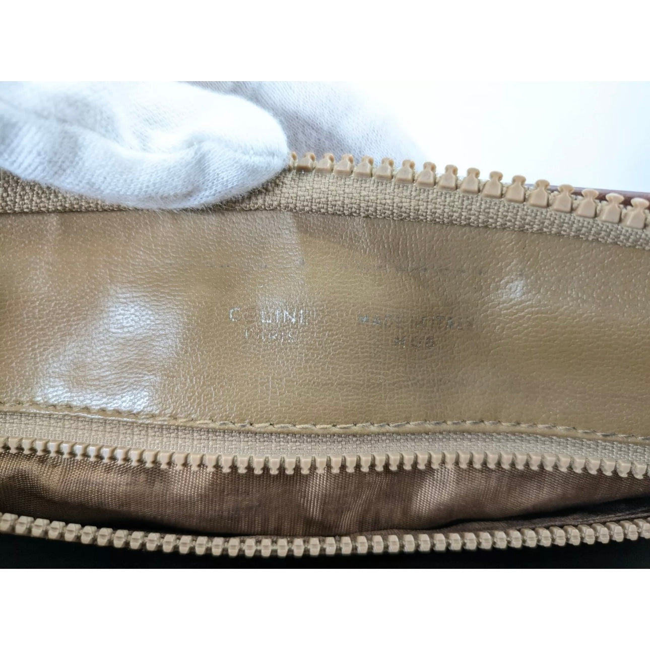 CELINE Vintage Clutch Macadam