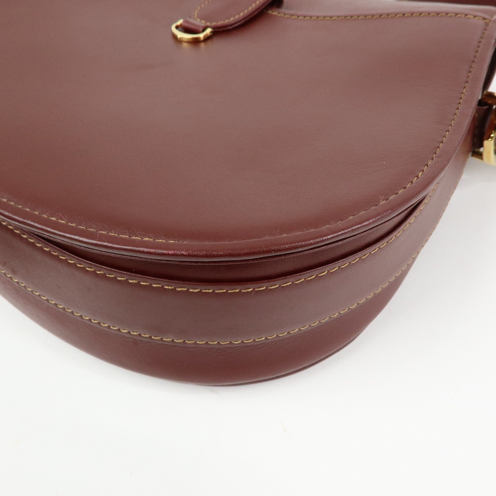 Cartier Must de Cartier Shoulder Bag - Bordeaux, Leather