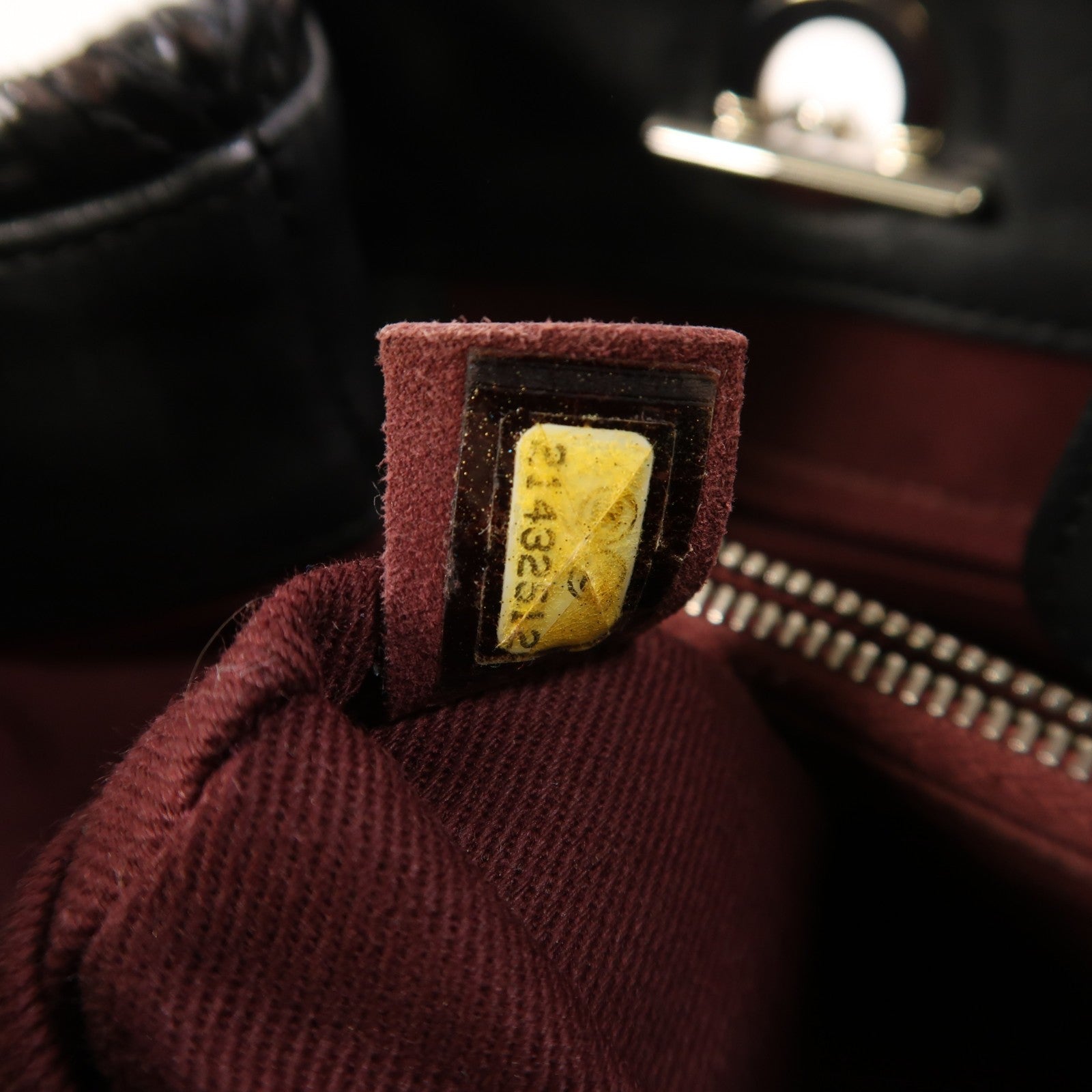 Chanel CC SHW Chain Shoulder Bag - Black, Leather