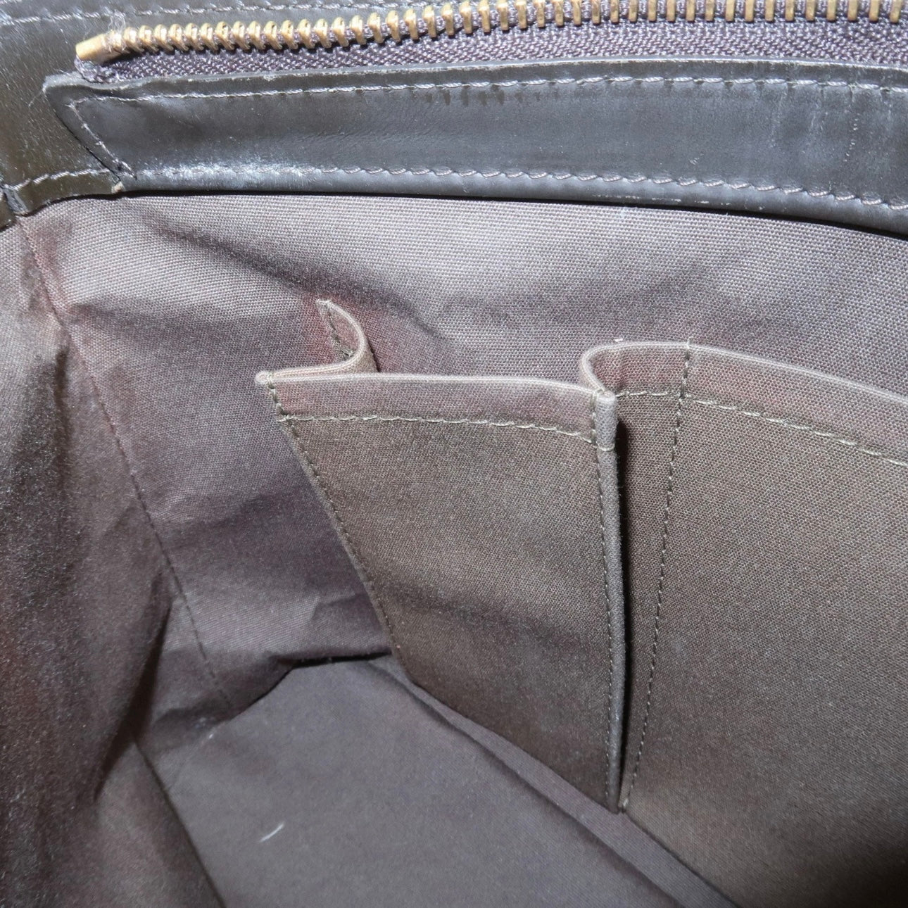 Louis Vuitton Monogram Mini Lucille PM Hand Bag Khaki