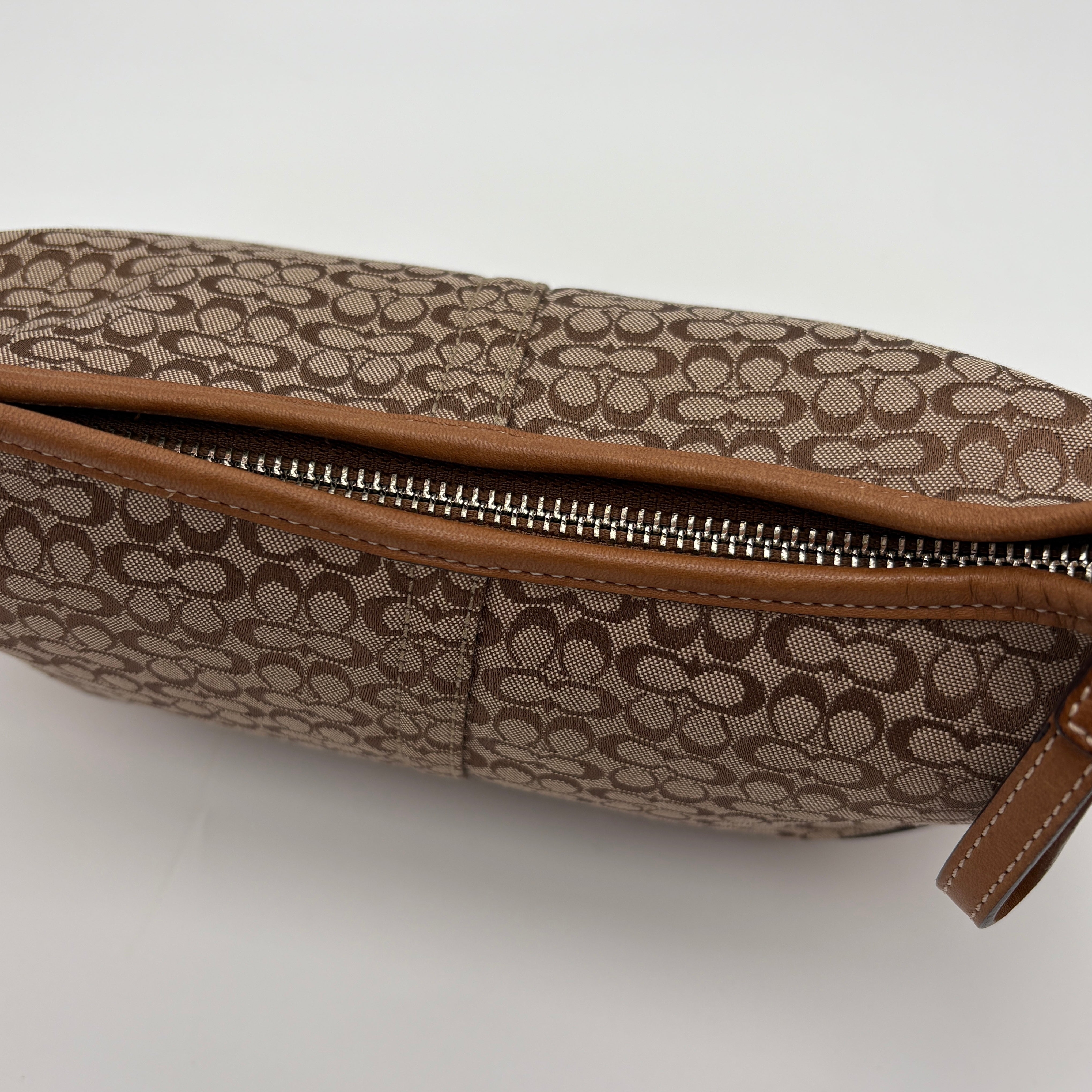 Coach signature shoulder bag