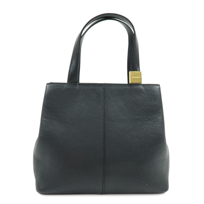 Burberry Mini Hand Bag - Black, Leather