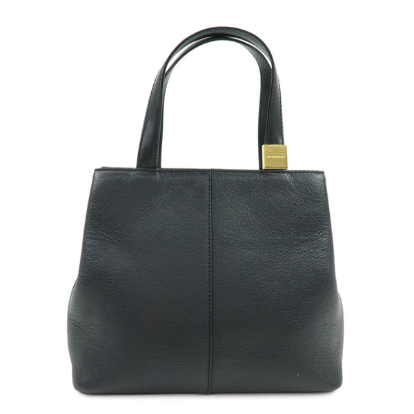 Burberry Mini Hand Bag - Black, Leather