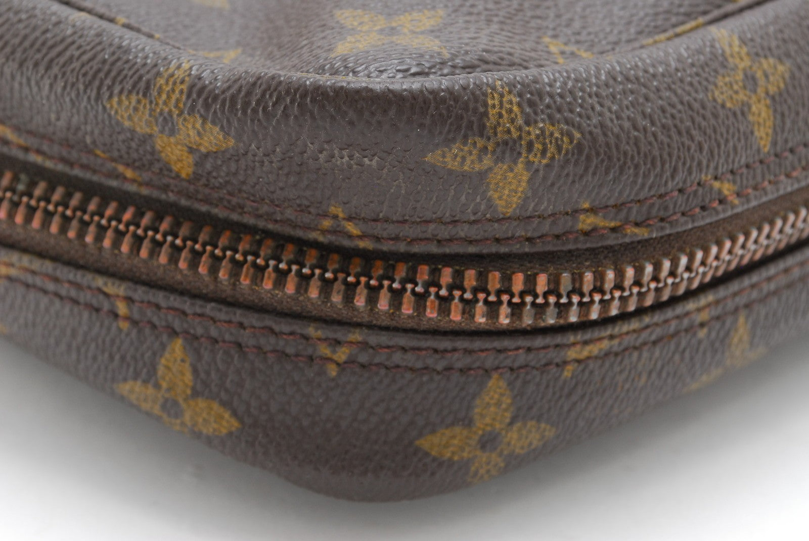 Louis Vuitton Monogram Trousse Toilette 28 Pouch - Brown, Leather