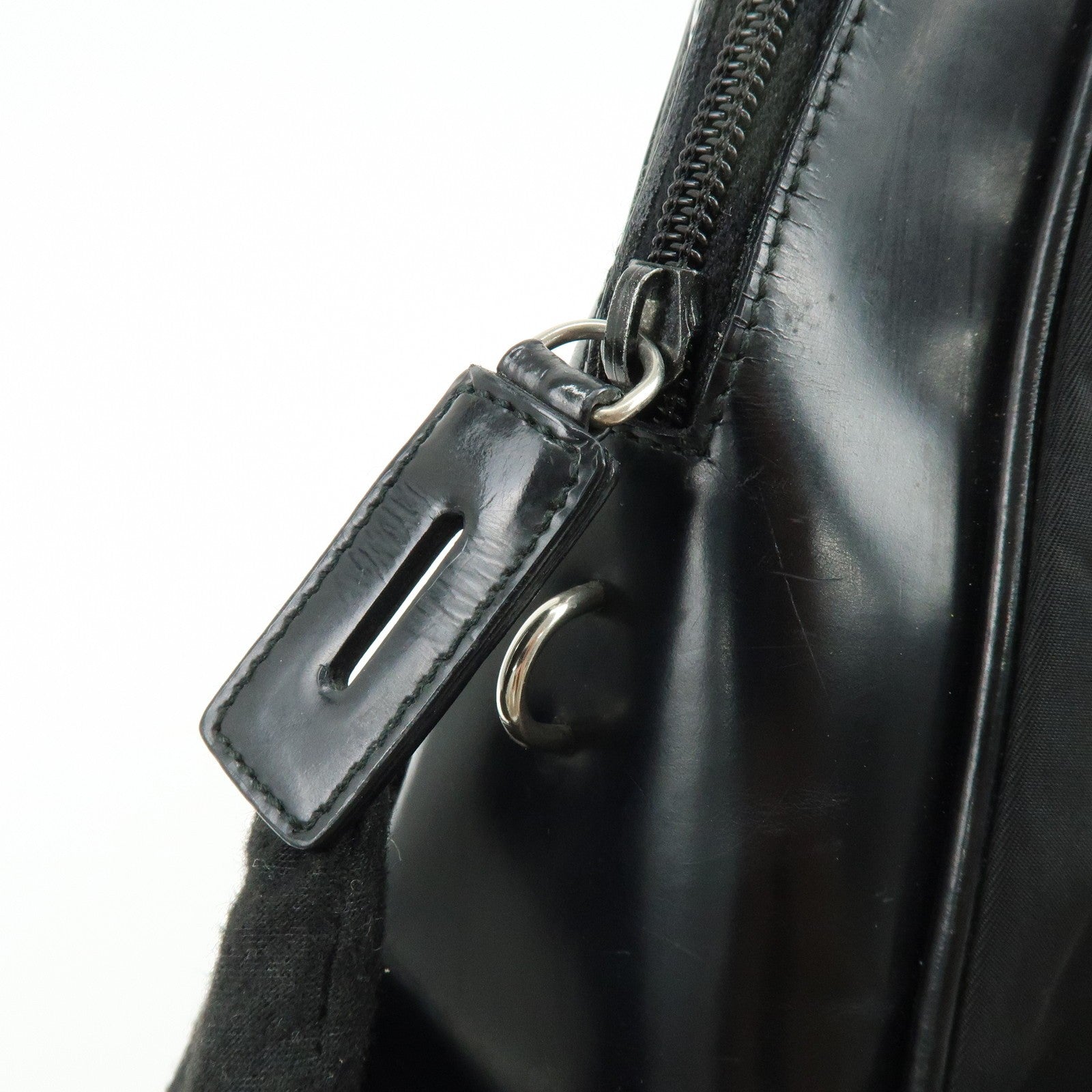 Prada Shoulder Bag - Black, Nylon and Leather