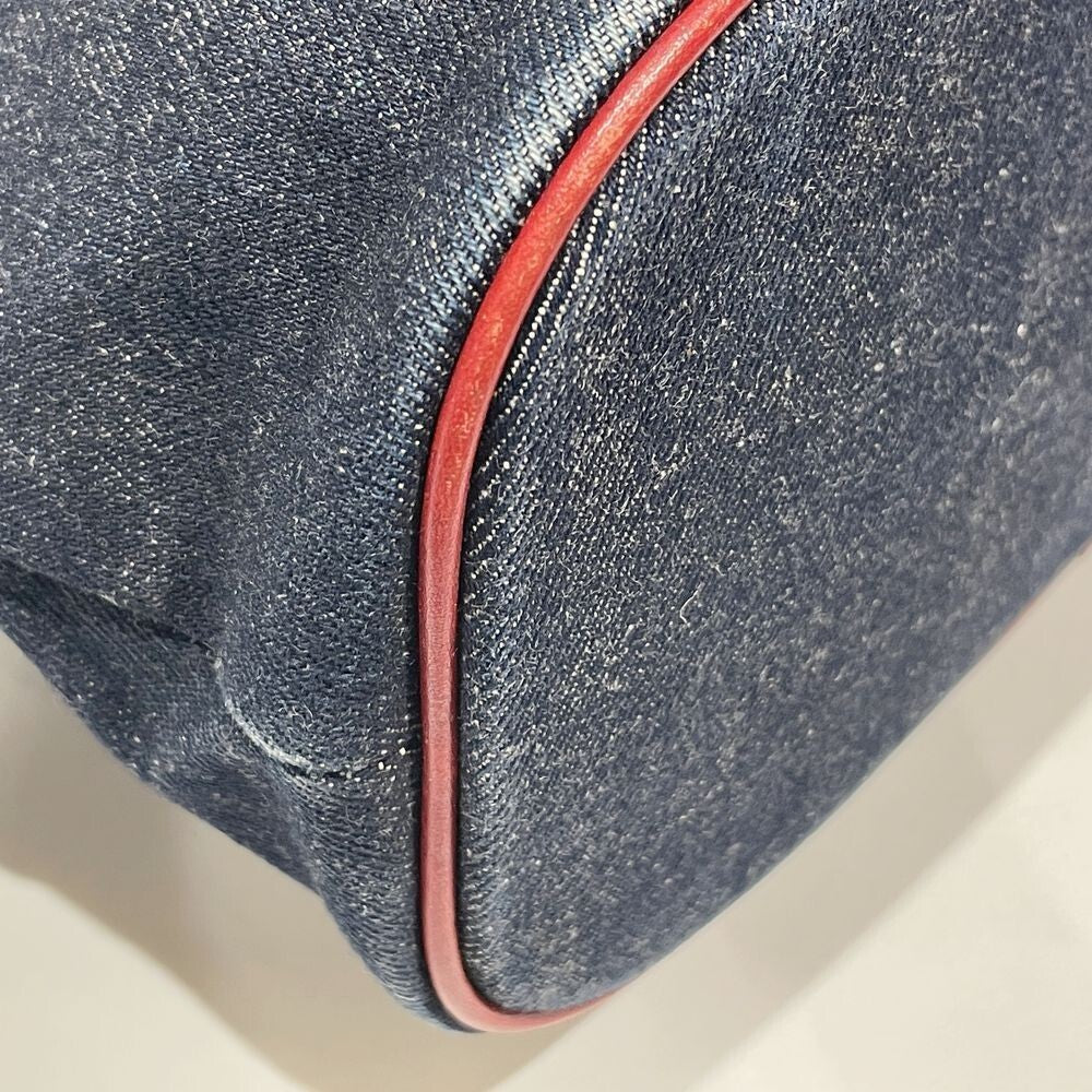 Burberry Blue Label Denim Shoulder Tote Bag - Blue, Denim