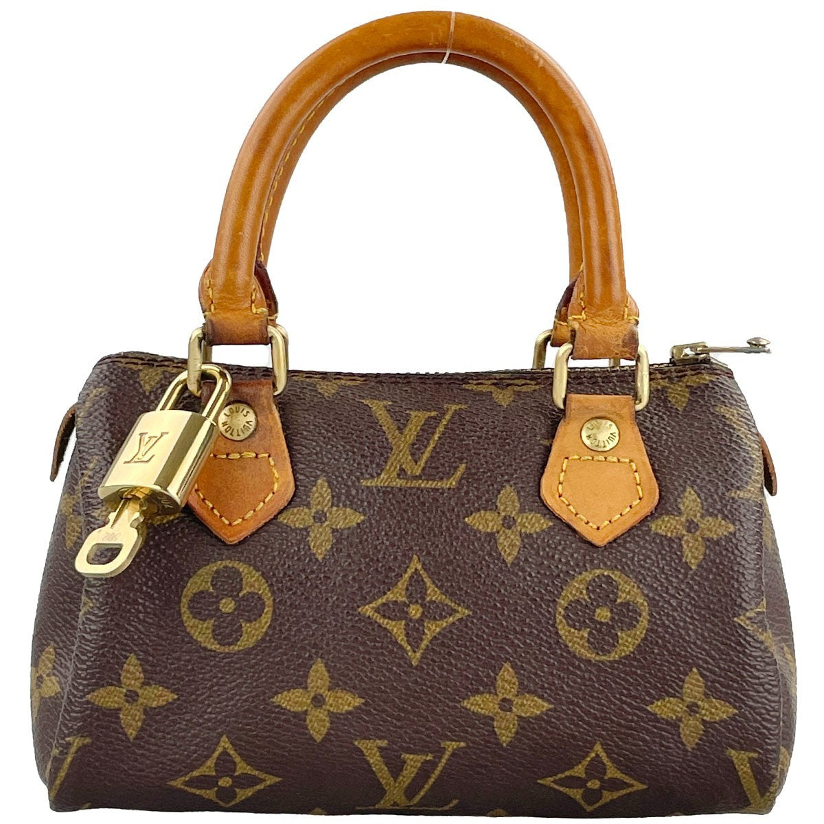 Louis Vuitton Mini Speedy Handbag - Brown, Leather