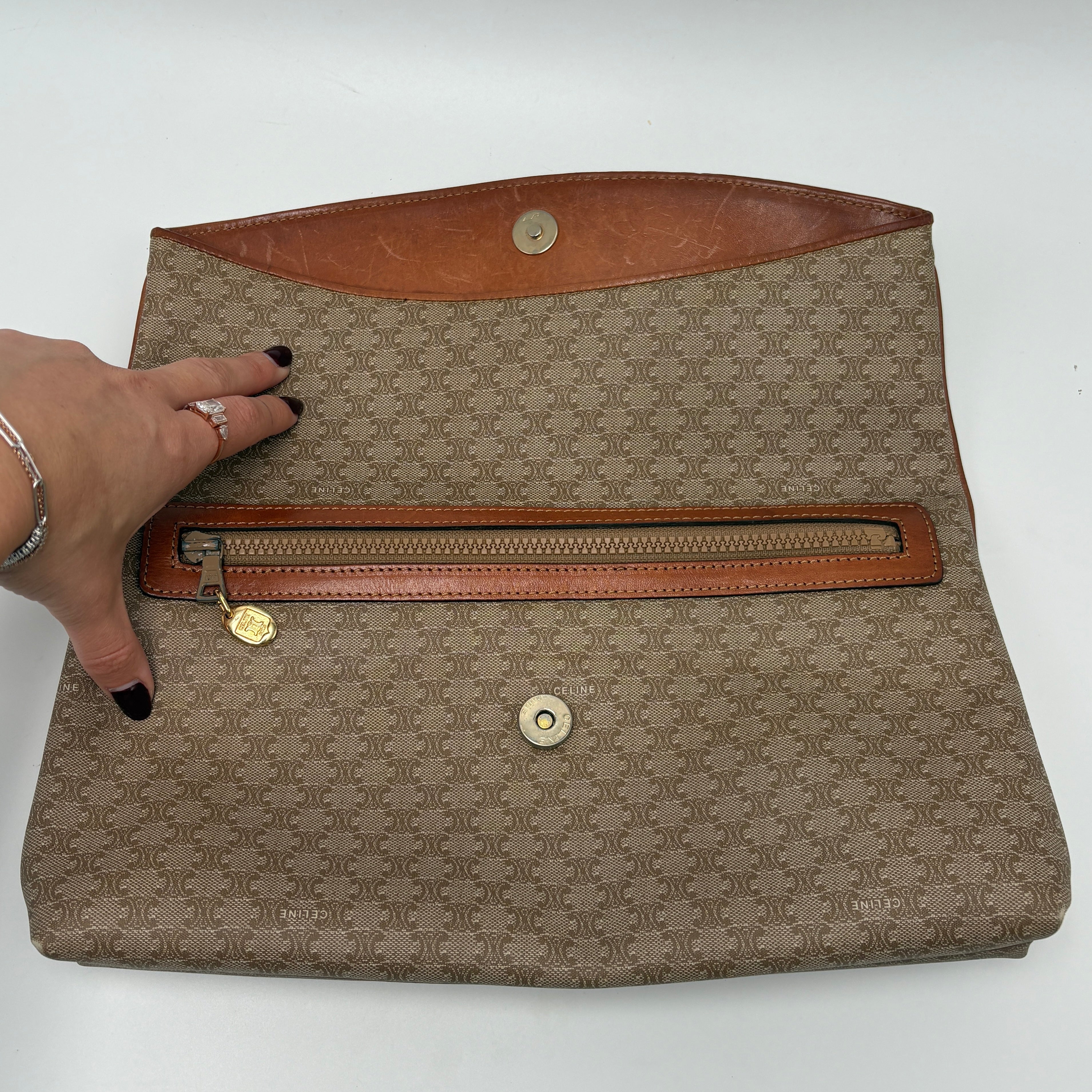 Celine Macadam clutch