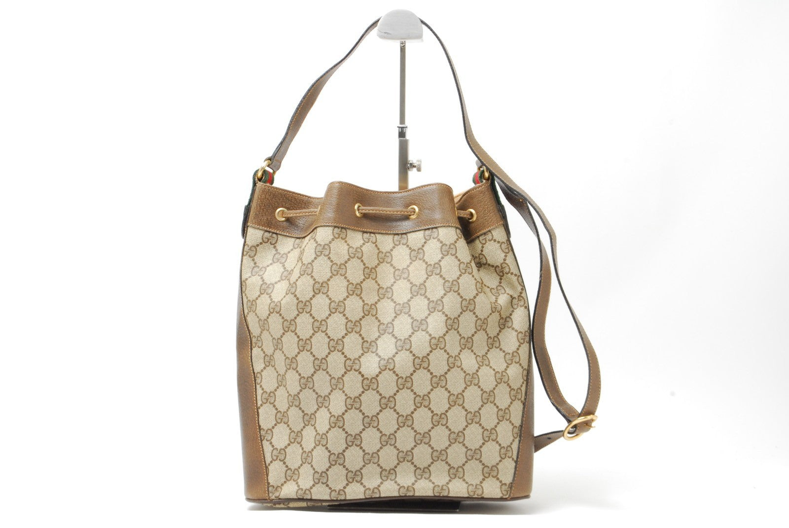 Gucci Sherry Line Shoulder Bag - Brown, Leather