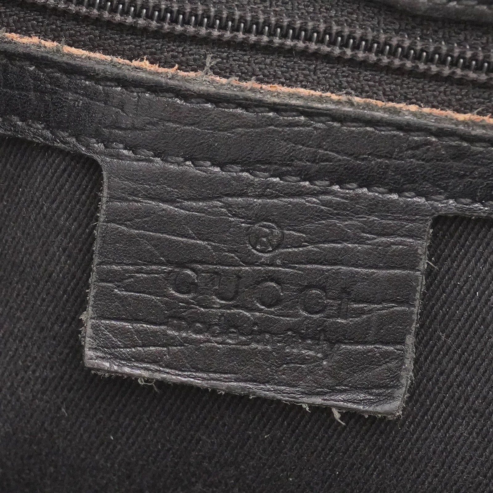 Gucci GG Canvas Bamboo 112526 Hand Bag - Brown, Canvas 