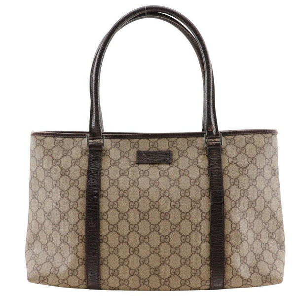 Gucci 114595 Tote Bag - Brown, GG plus