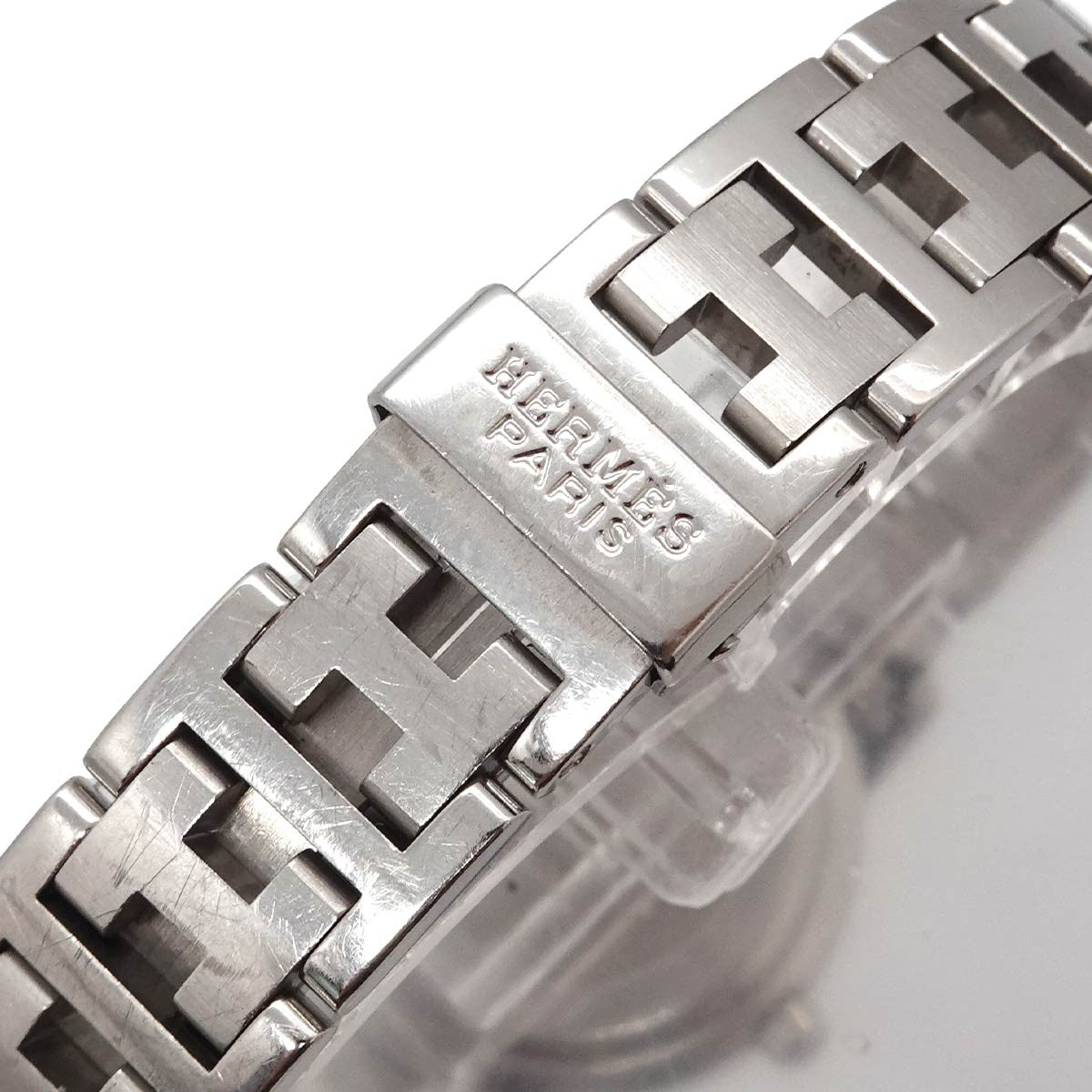 Hermès Clipper CL4 210 Watch - Pink, Stainless Steel