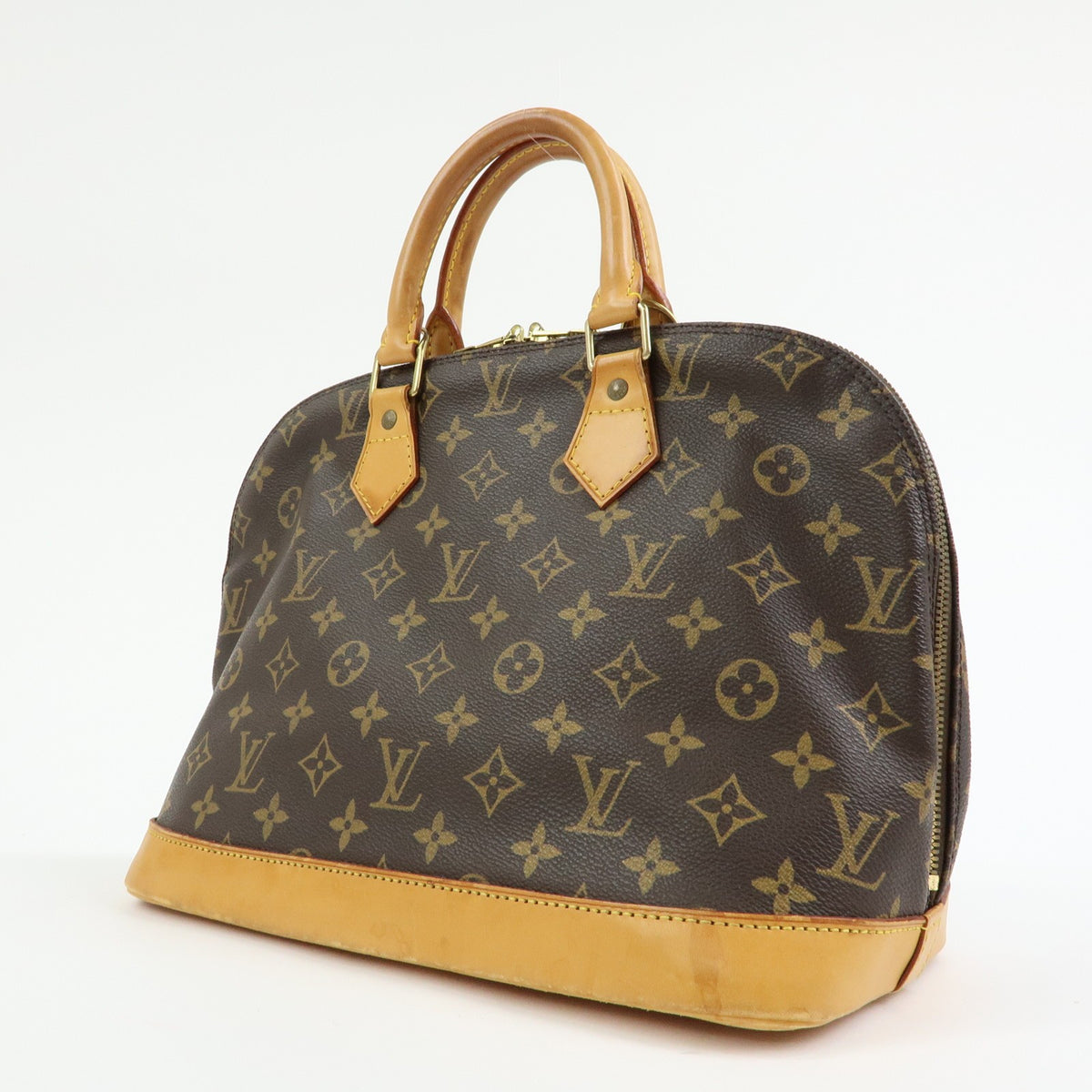 Louis Vuitton Alma PM Handbag - Brown, Monogram Canvas