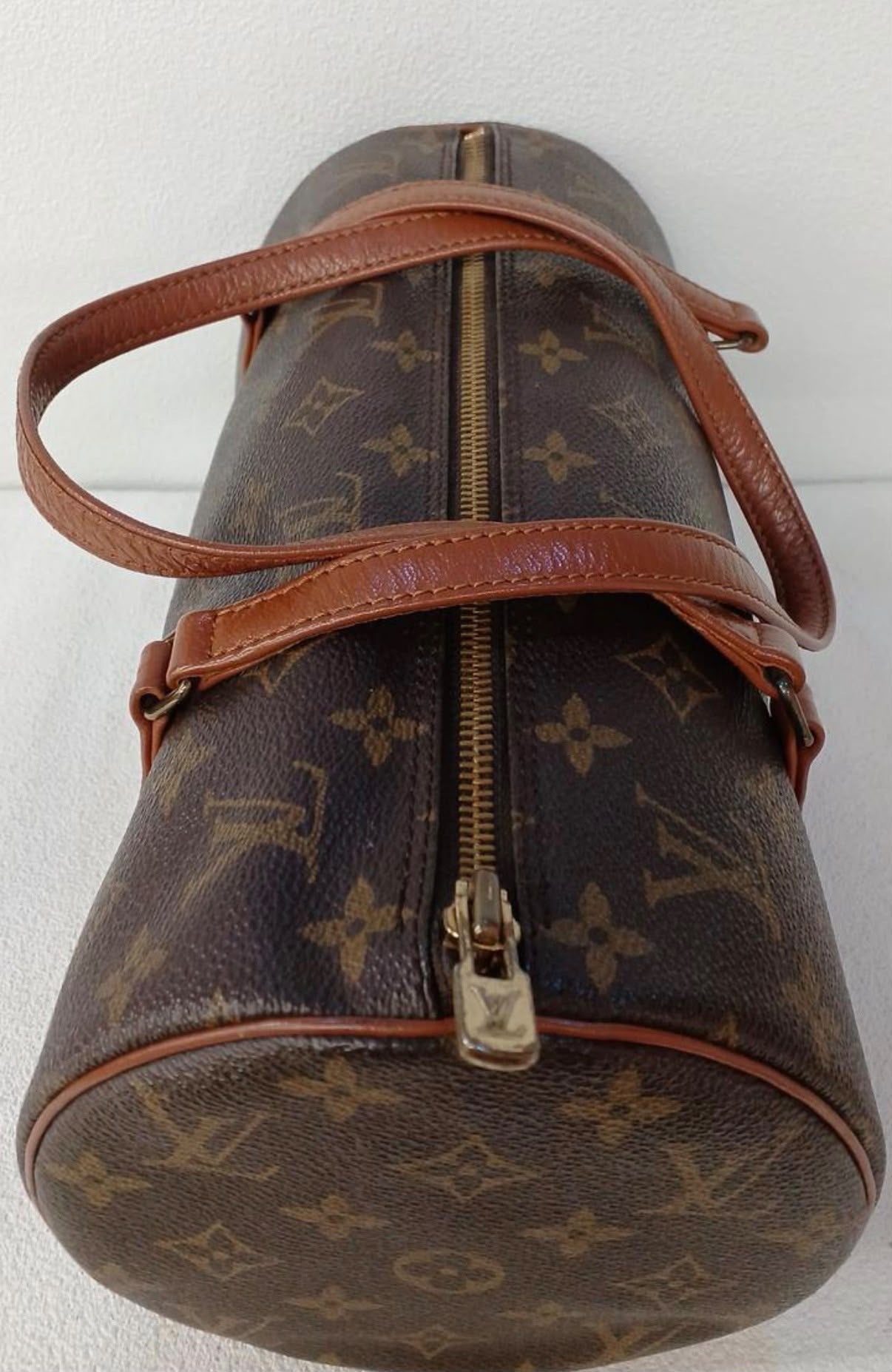 Louis Vuitton Monogram Papillon 30 Hand Bag - Brown, Monogram Canvas, Nume Leather