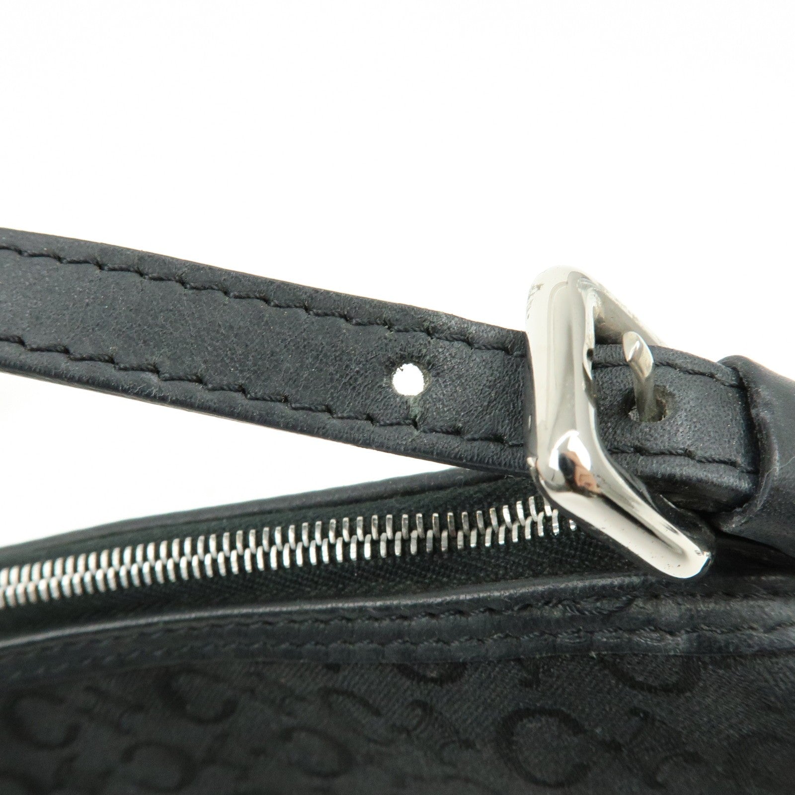 Celine C Macadam Shoulder Bag - Black, Leather