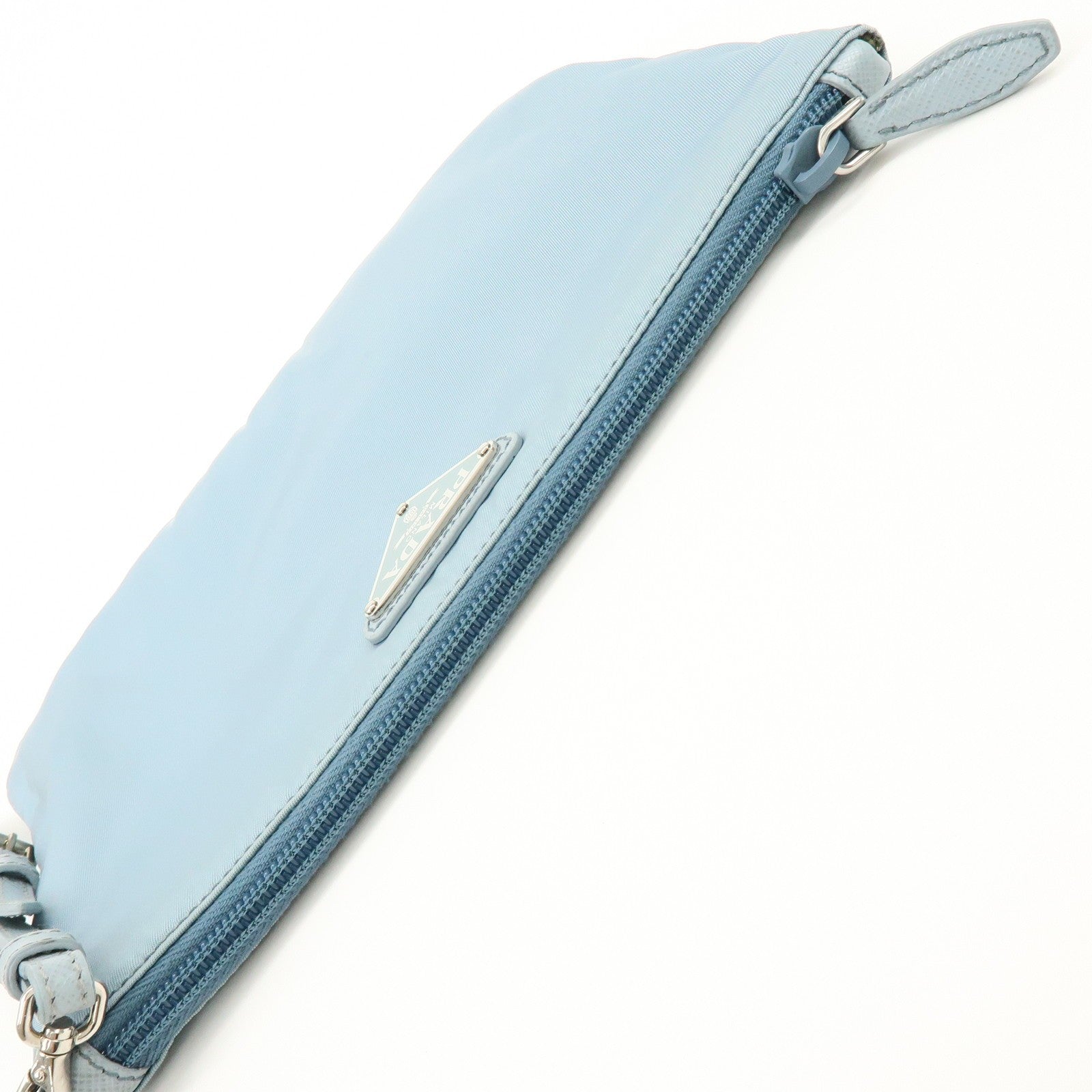 Prada 1NH545 Pouch - Light Blue, Nylon