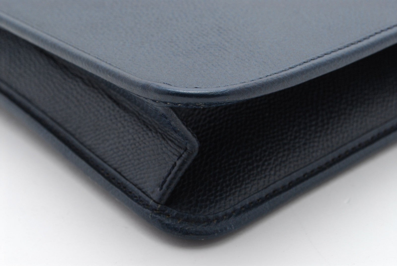 Saint Laurent Shoulder Bag - Navy, Leather