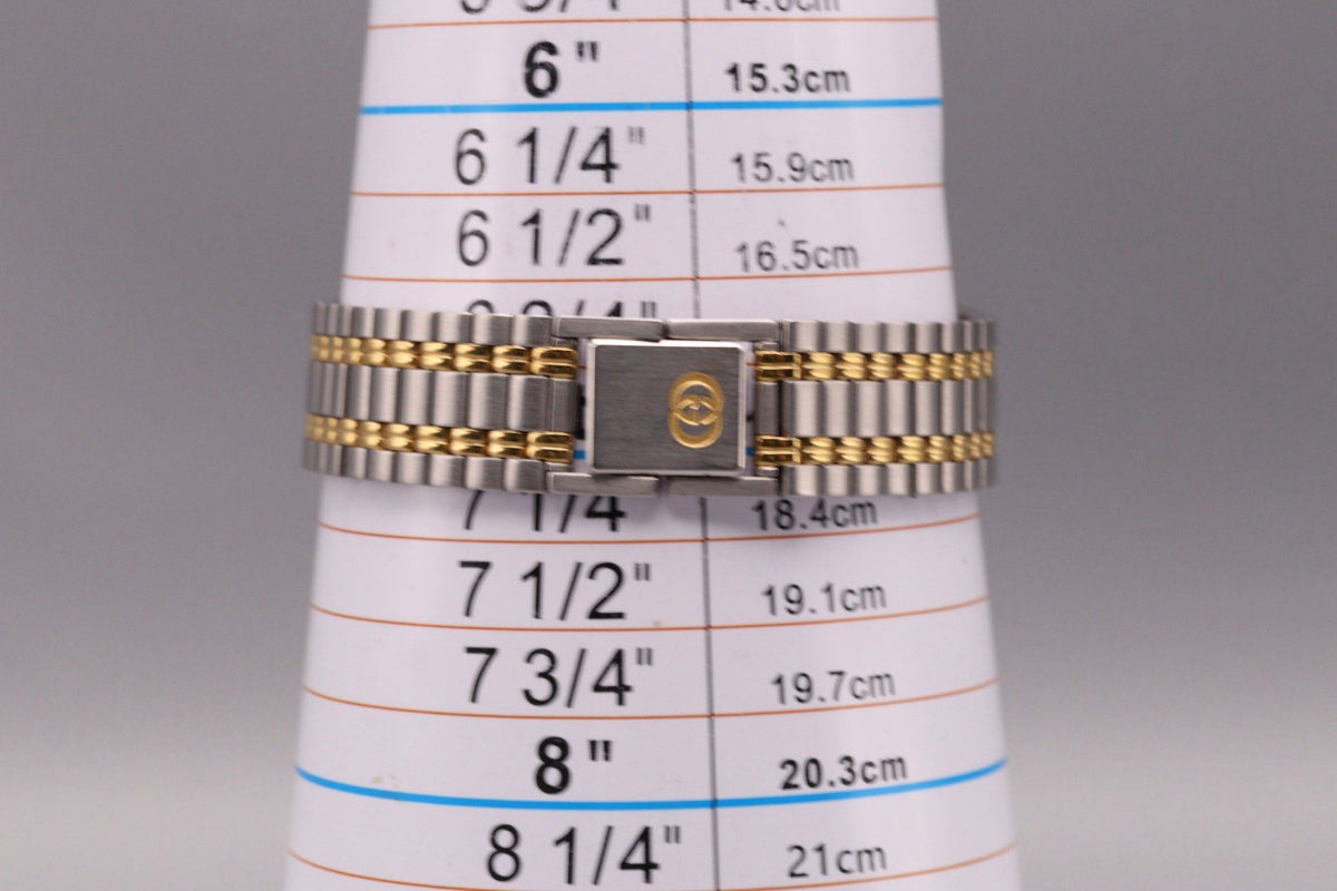 Gucci 9000M Wristwatch - Gold, Silver, Stainless Steel