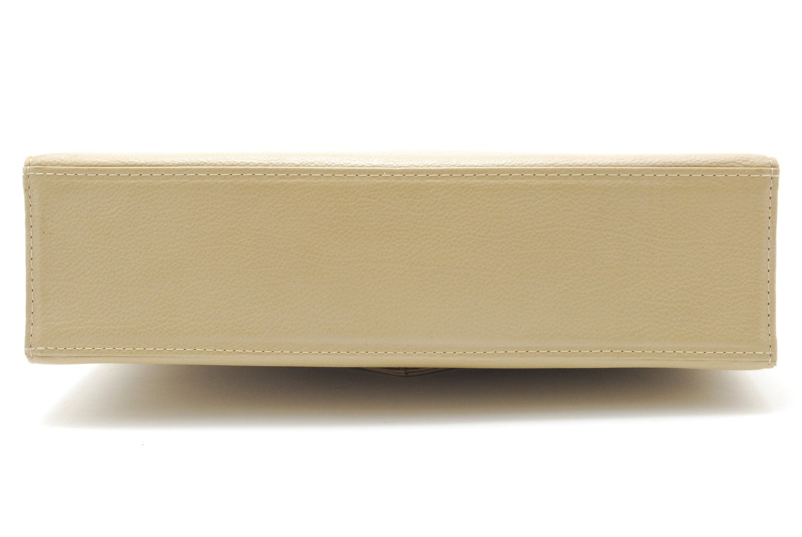 Saint Laurent Vintage Top Hand Bag - Beige, Leather 