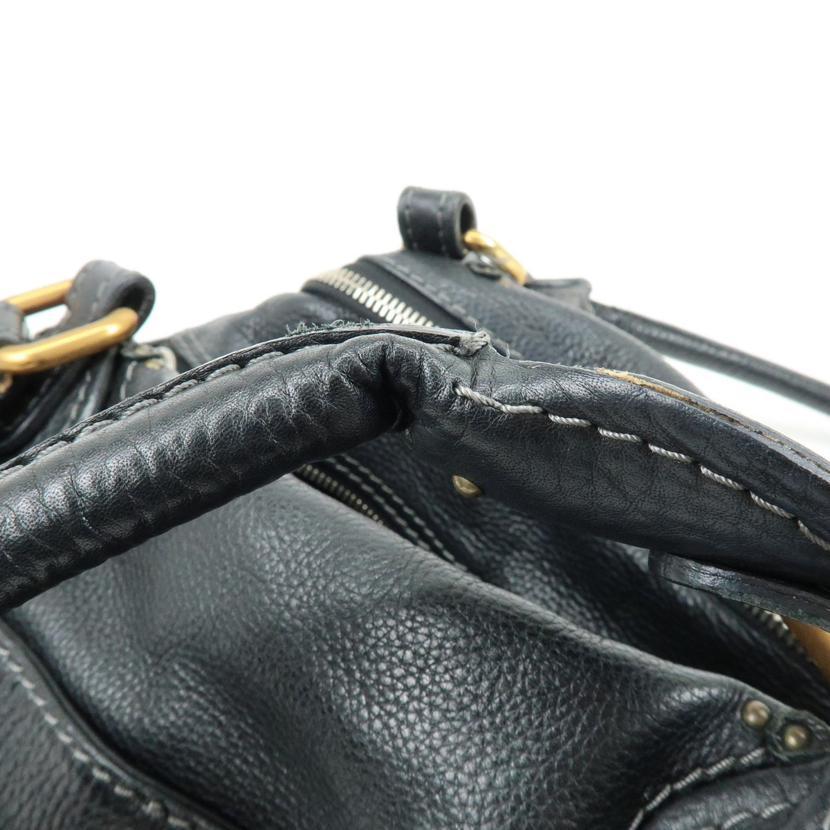 Chloe Paddington Handbag - Black, Leather