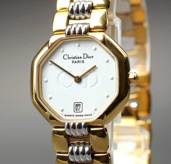 Christian Dior 48.133 Watch - Gold, Stainless Steel 