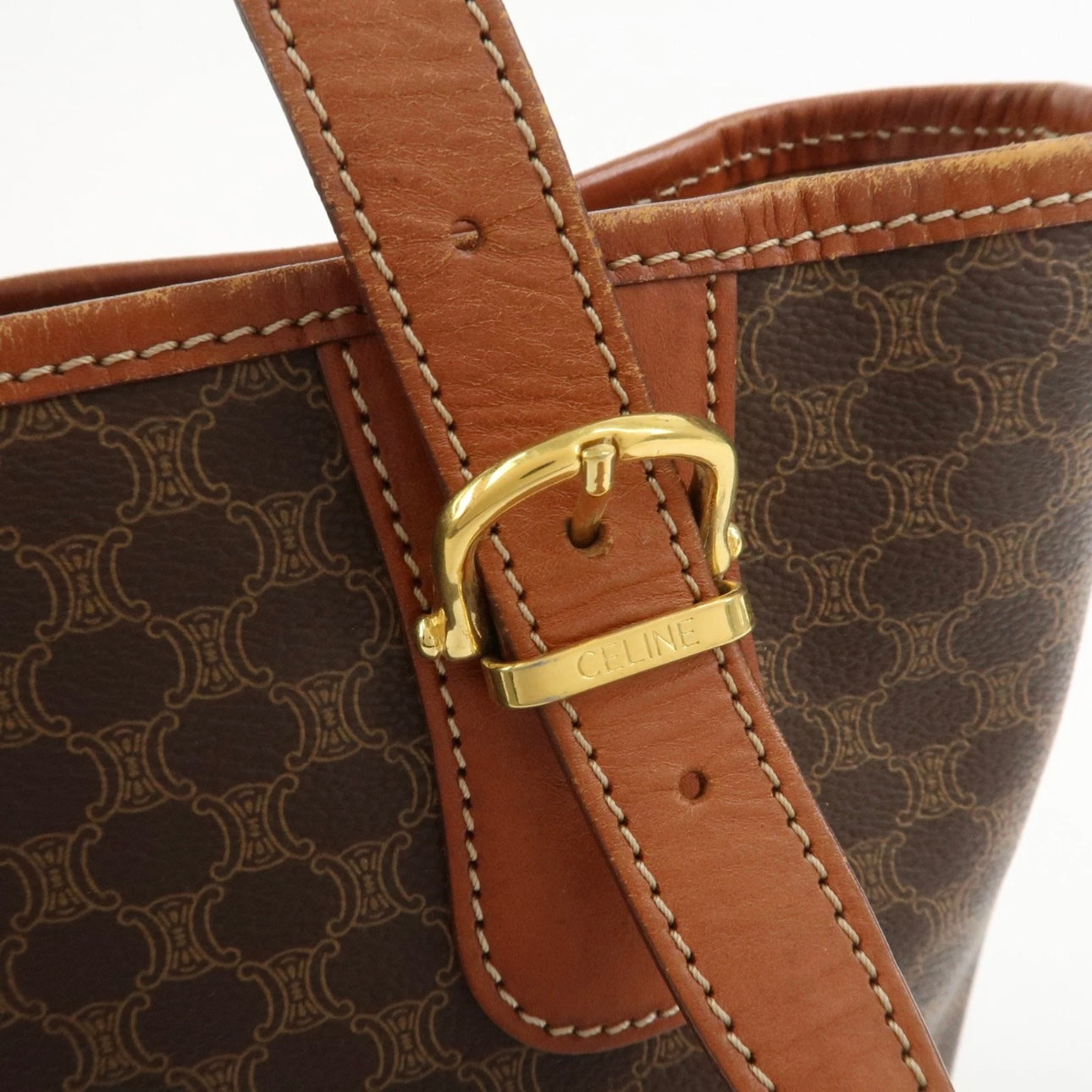 CELINE Macadam Tote Shoulder Bag