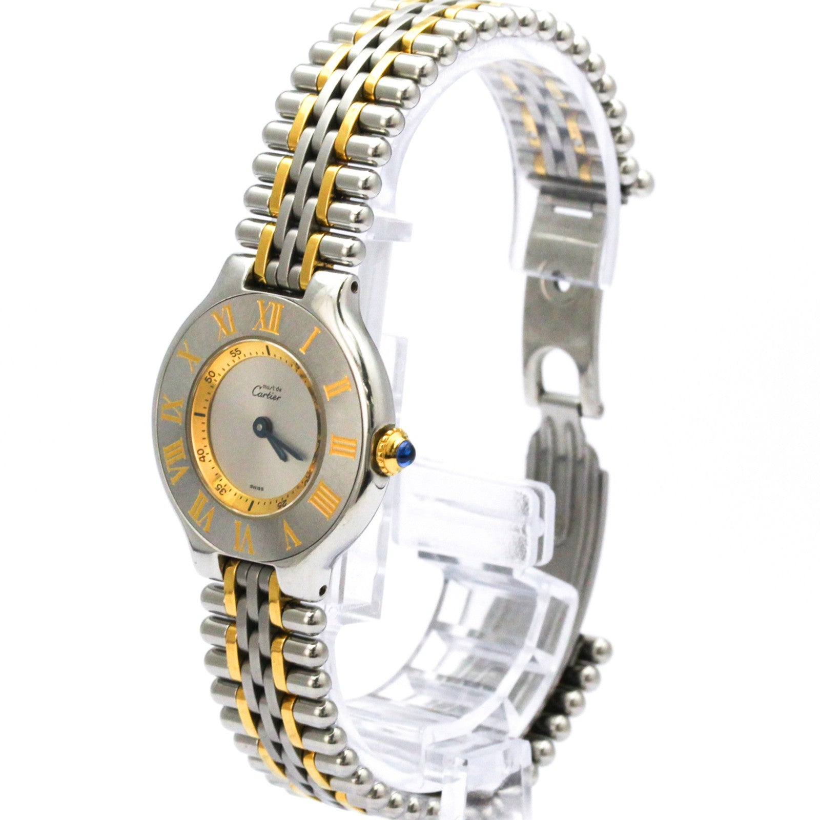 Cartier Must 21 Wristwatch - Gold, Gold Plated Steel