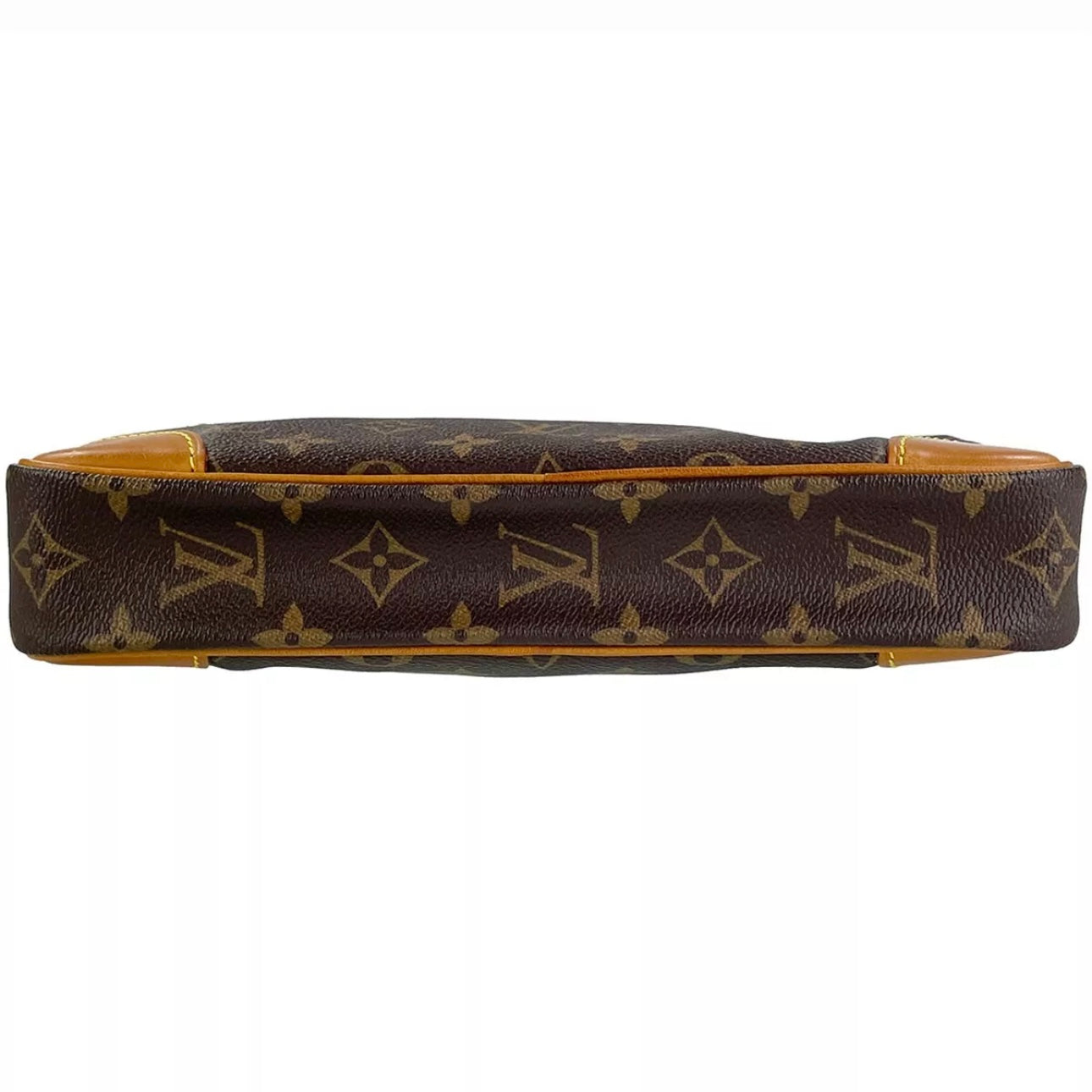 Monogram Marly Dragonne GM Leather Brown Clutch bag
