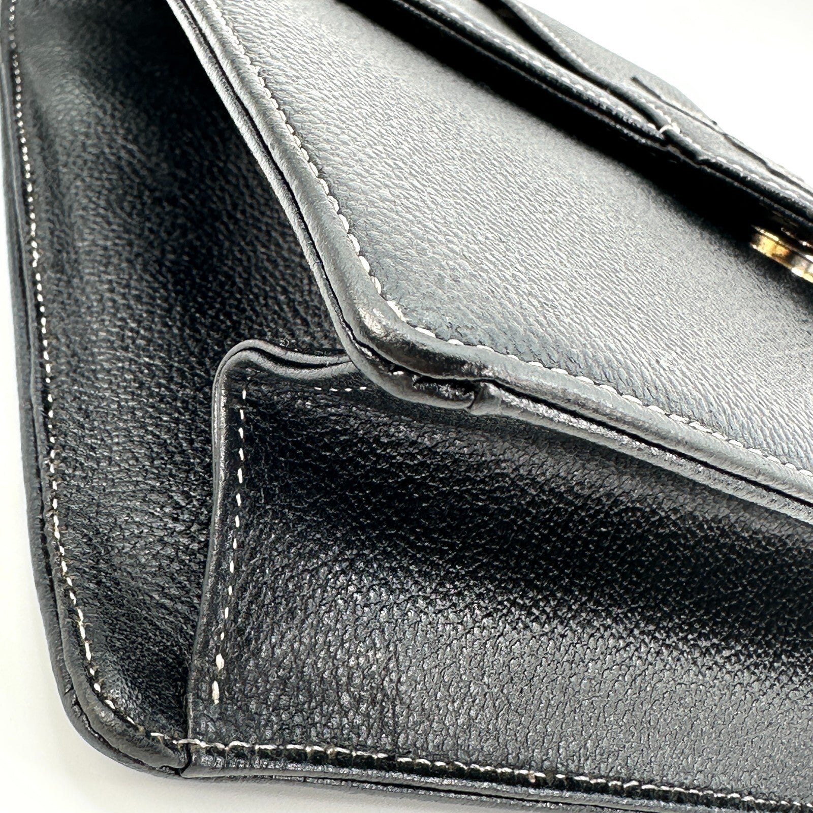 Saint Laurent Yves Shoulder Bag - Black, Leather