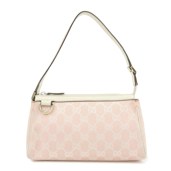 Gucci Abbey Hand Bag - Pink, GG Canvas, Leather