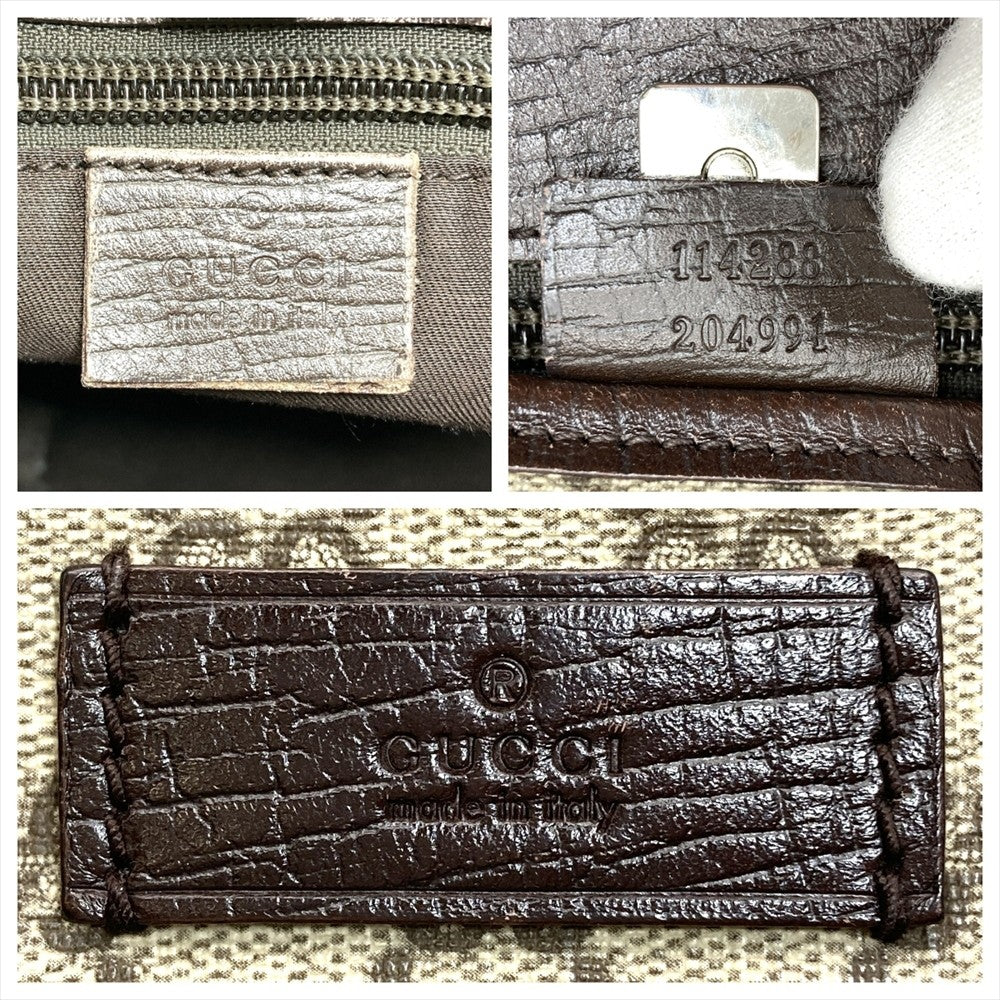 Gucci GG Supreme Canvas Tote Bag