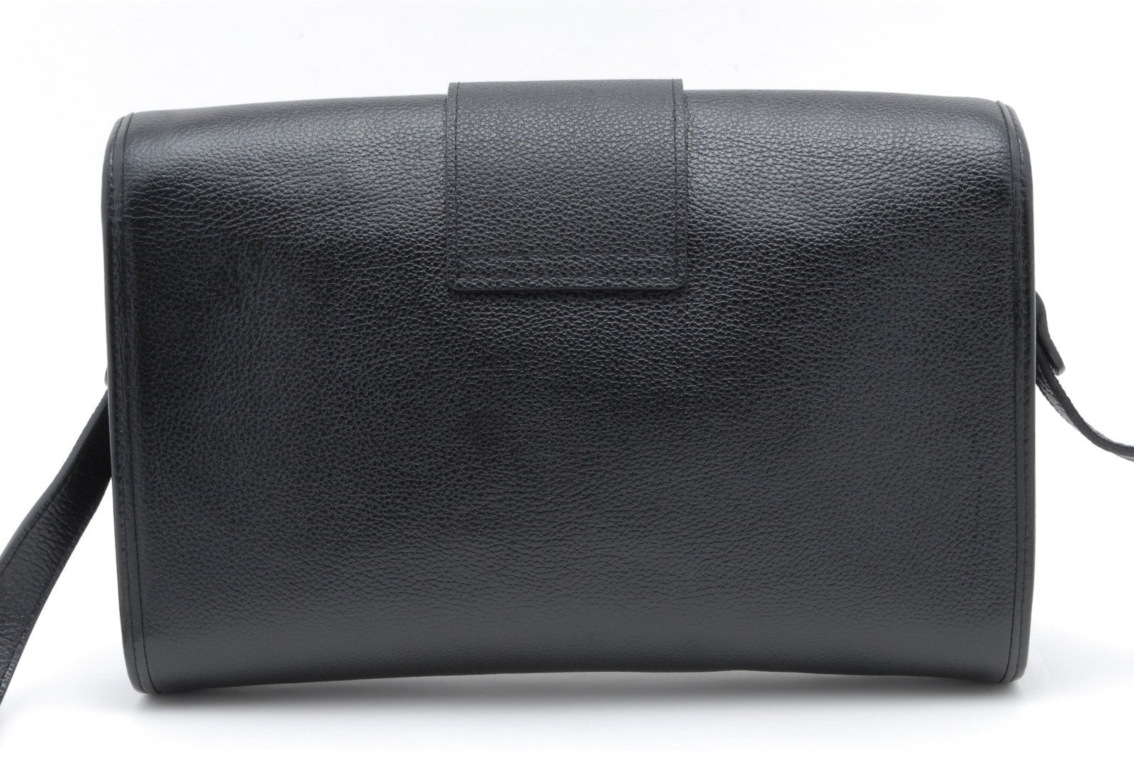 Saint Laurent Cassandra Shoulder Bag - Black, Leather
