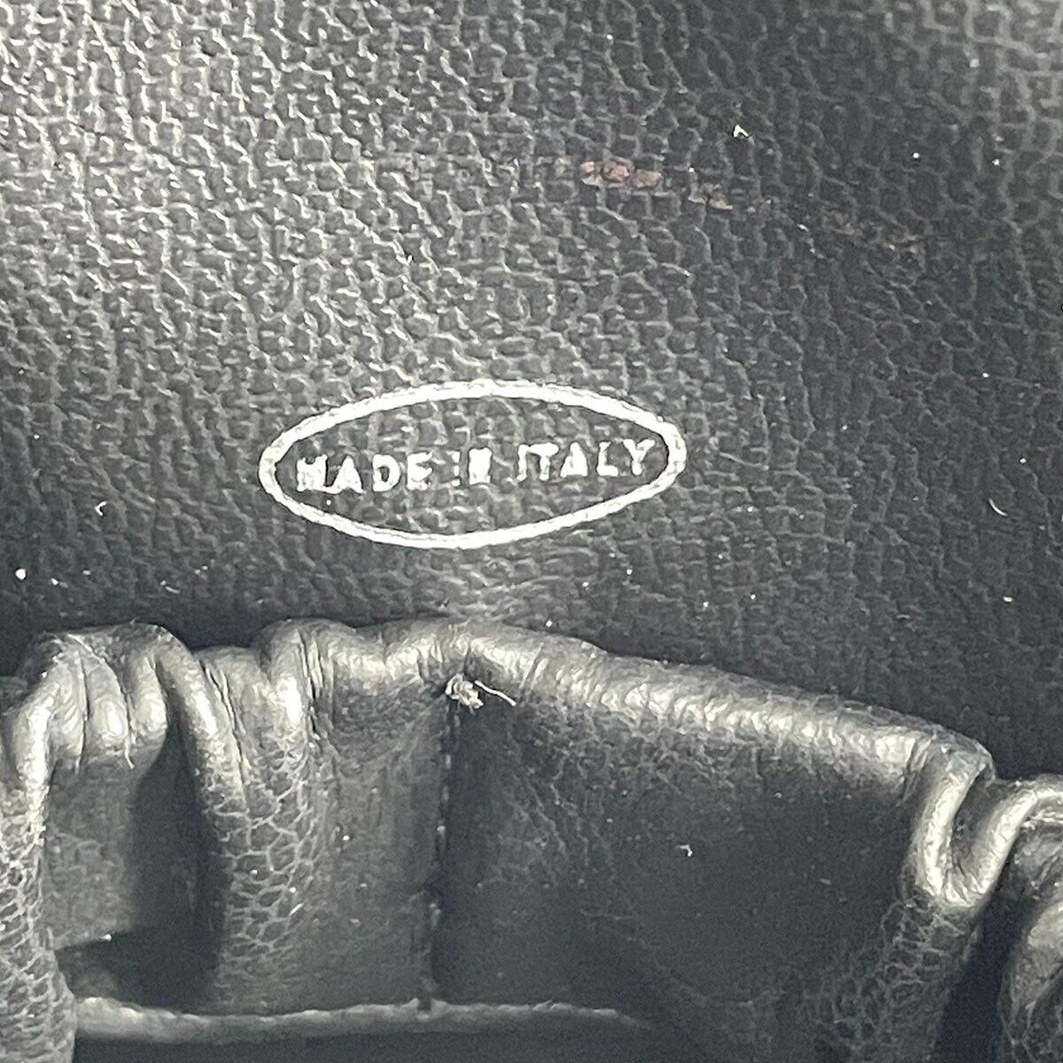 Chanel CC Logos Pouch - Black, CalfSkin Leather