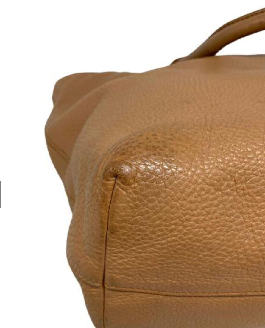 Prada leather tote crossbody bag