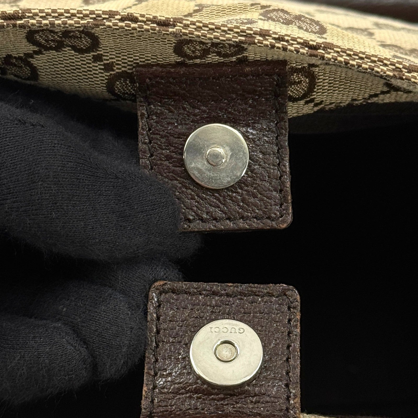Gucci Abbey Tote Bag - Beige, Canvas and Leather