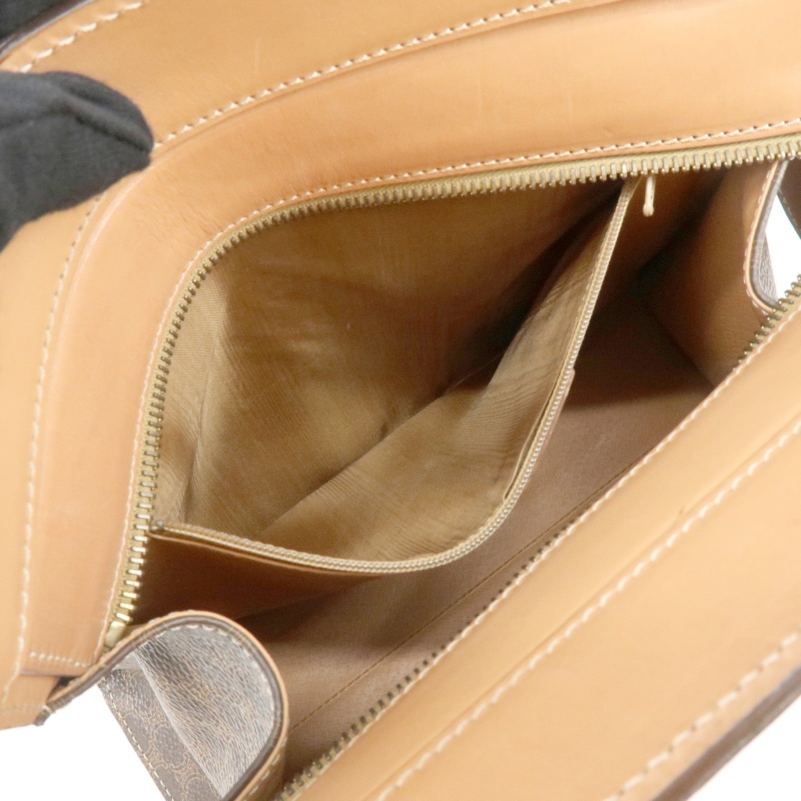 Celine Macadam 2Way Bag - Brown, PVC Leather