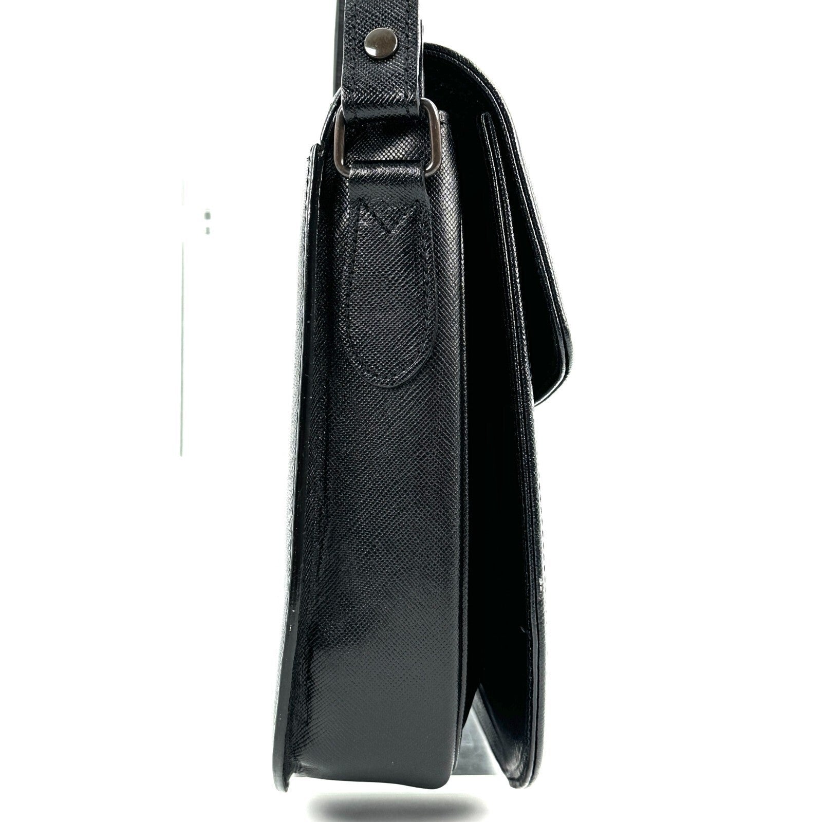 Saint Laurent YSL Shoulder Bag - Black, Leather