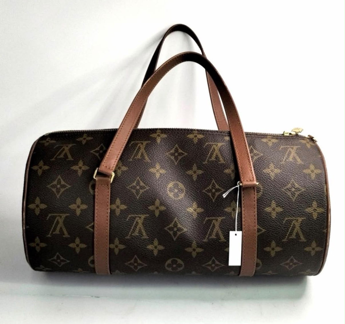 Louis Vuitton Monogram Papillon 30 Hand Bag - Brown, Monogram Canvas, Nume Leather