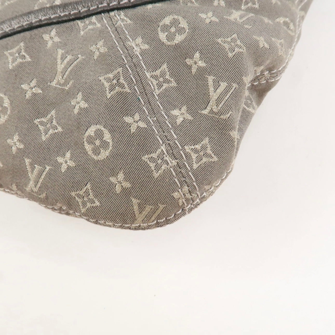 Louis Vuitton Monogram Mini Lin Manon MM ShoulderBag Platine