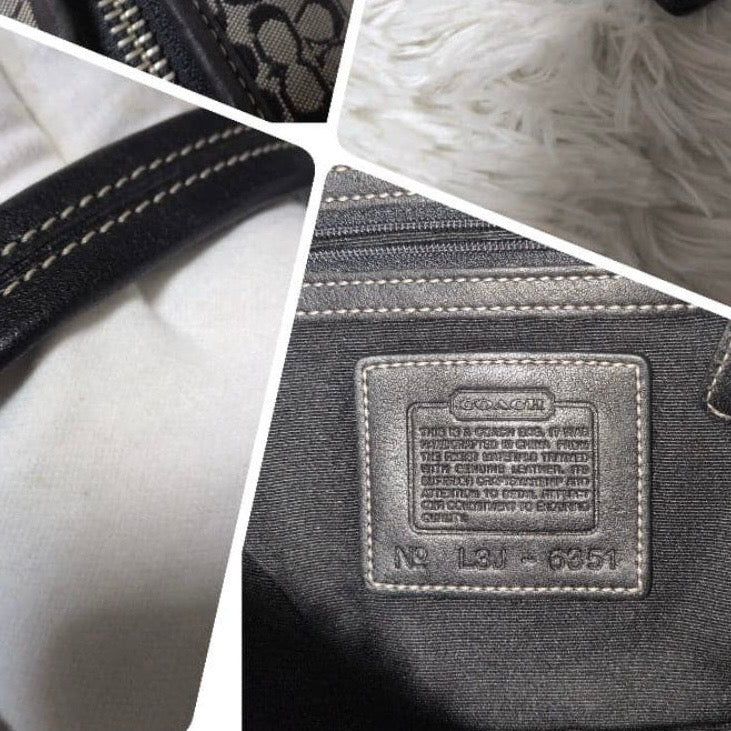 Coach Signature Black& Great shoulder bag