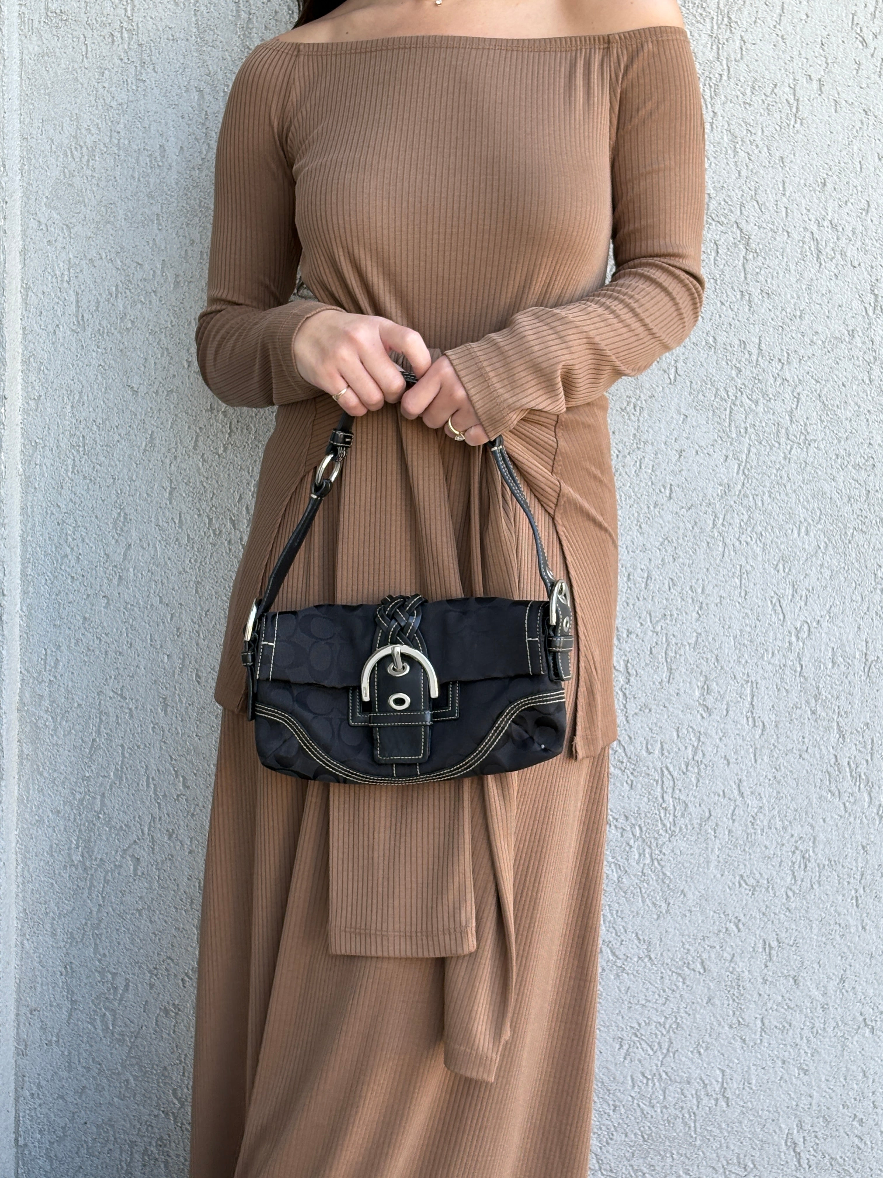 Coach Signature Black bag