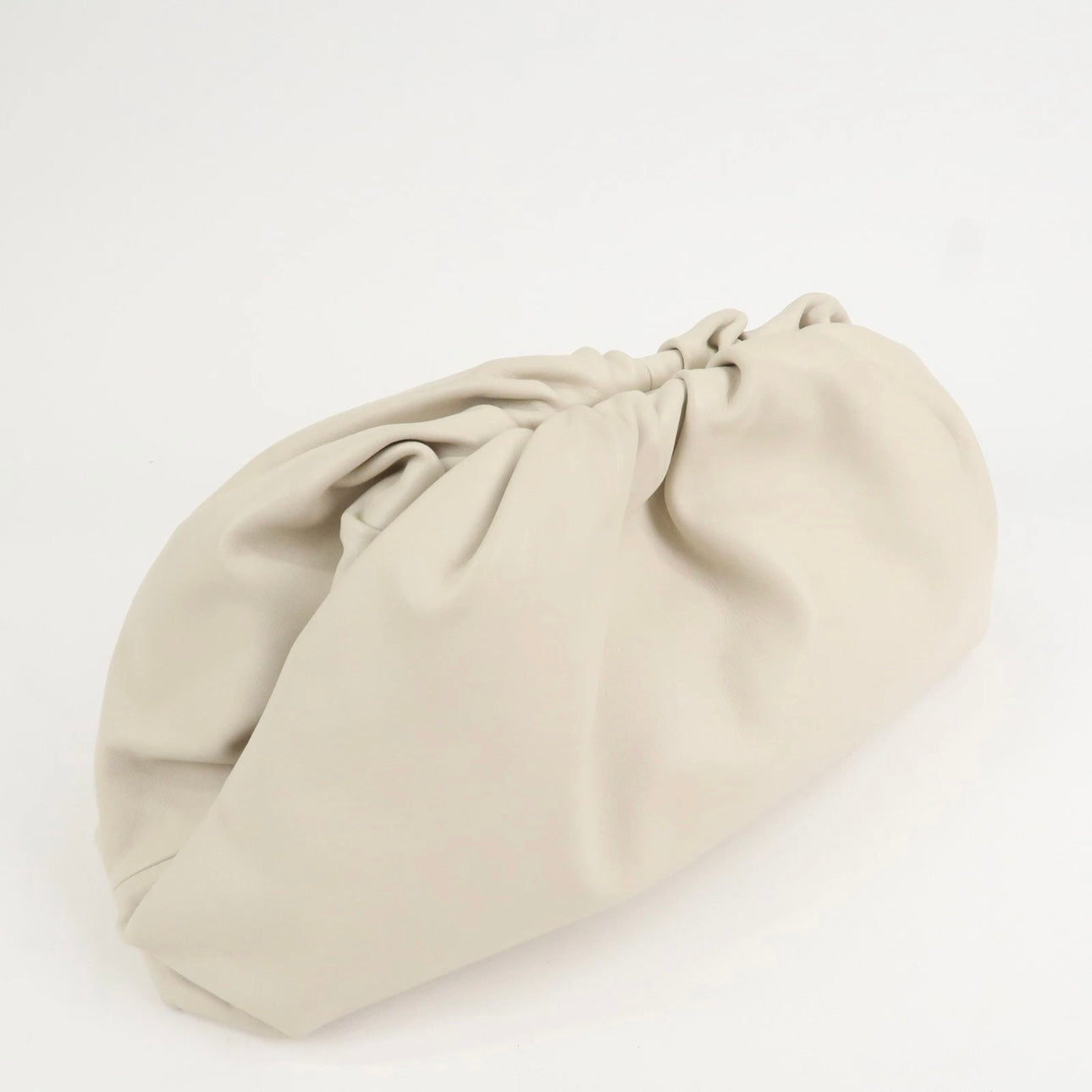 BOTTEGA VENETA Leather The Pouch Clutch Bag