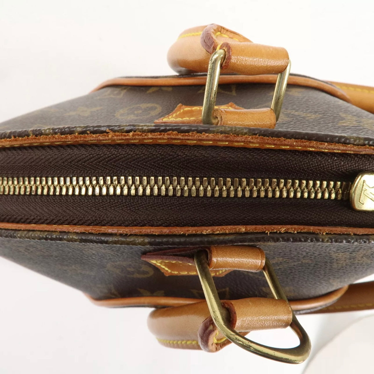 Louis Vuitton Monogram Ellipse PM Hand Bag Brown